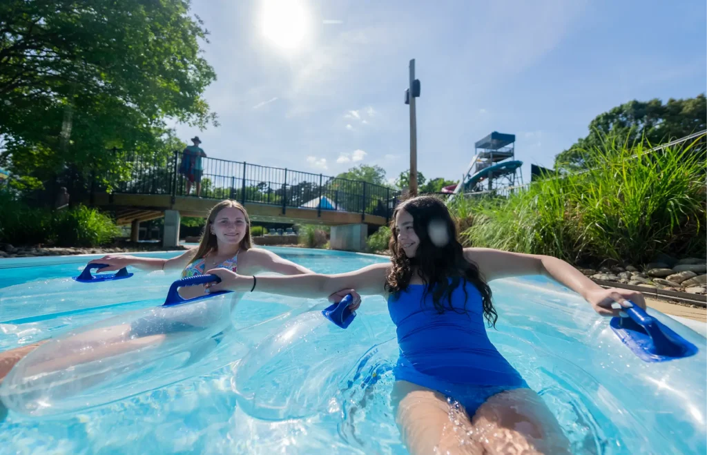 Float the lazy river at Wet n Wild