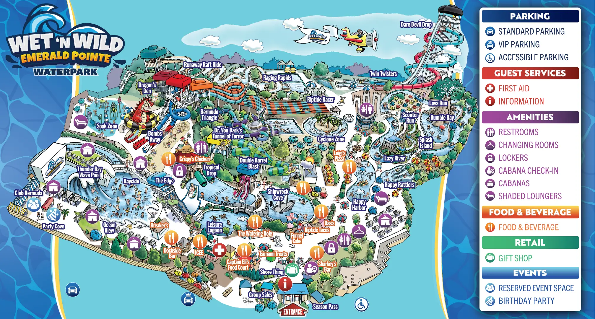 Park Map for WWEP